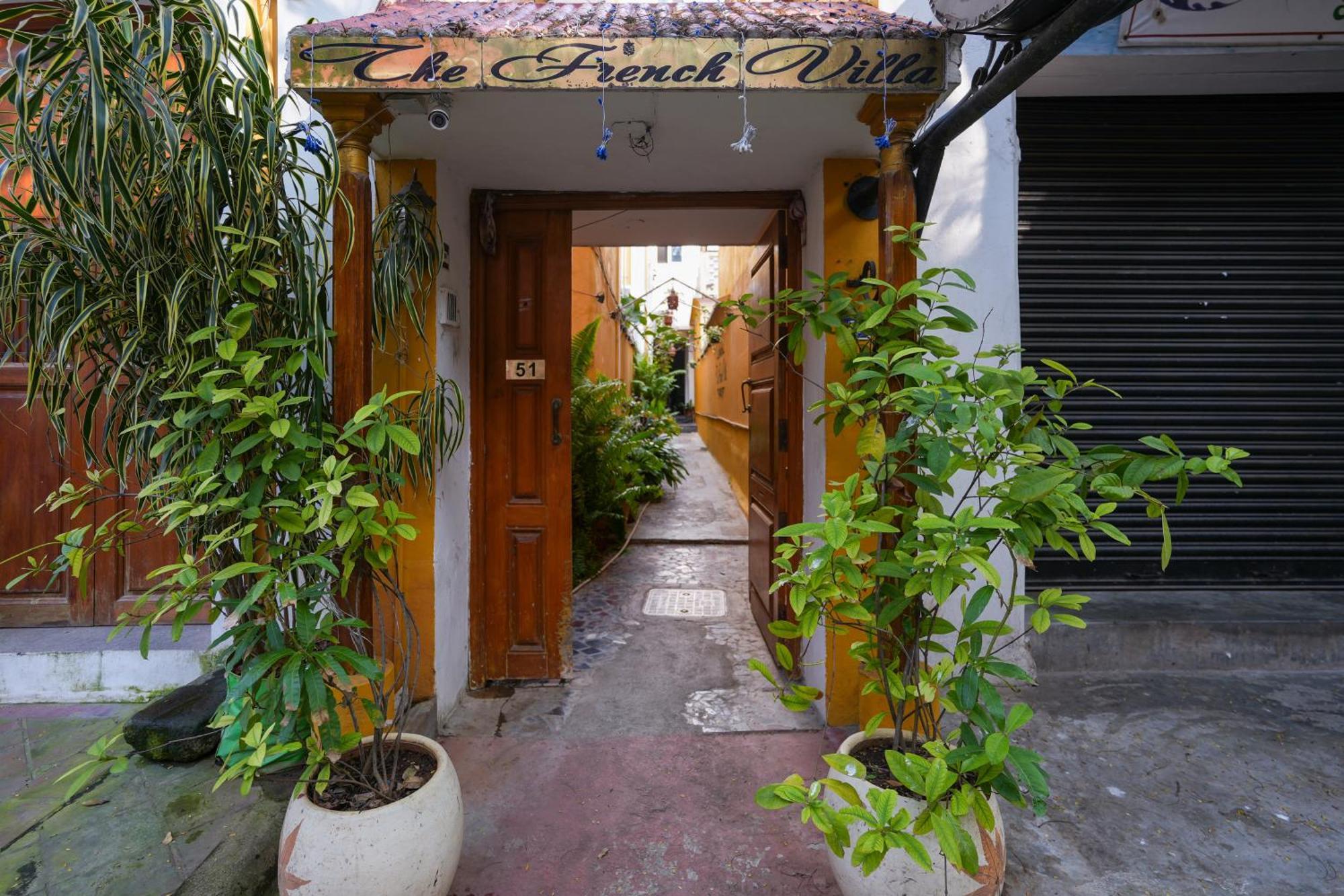 French Villa Pondicherry Eksteriør bilde