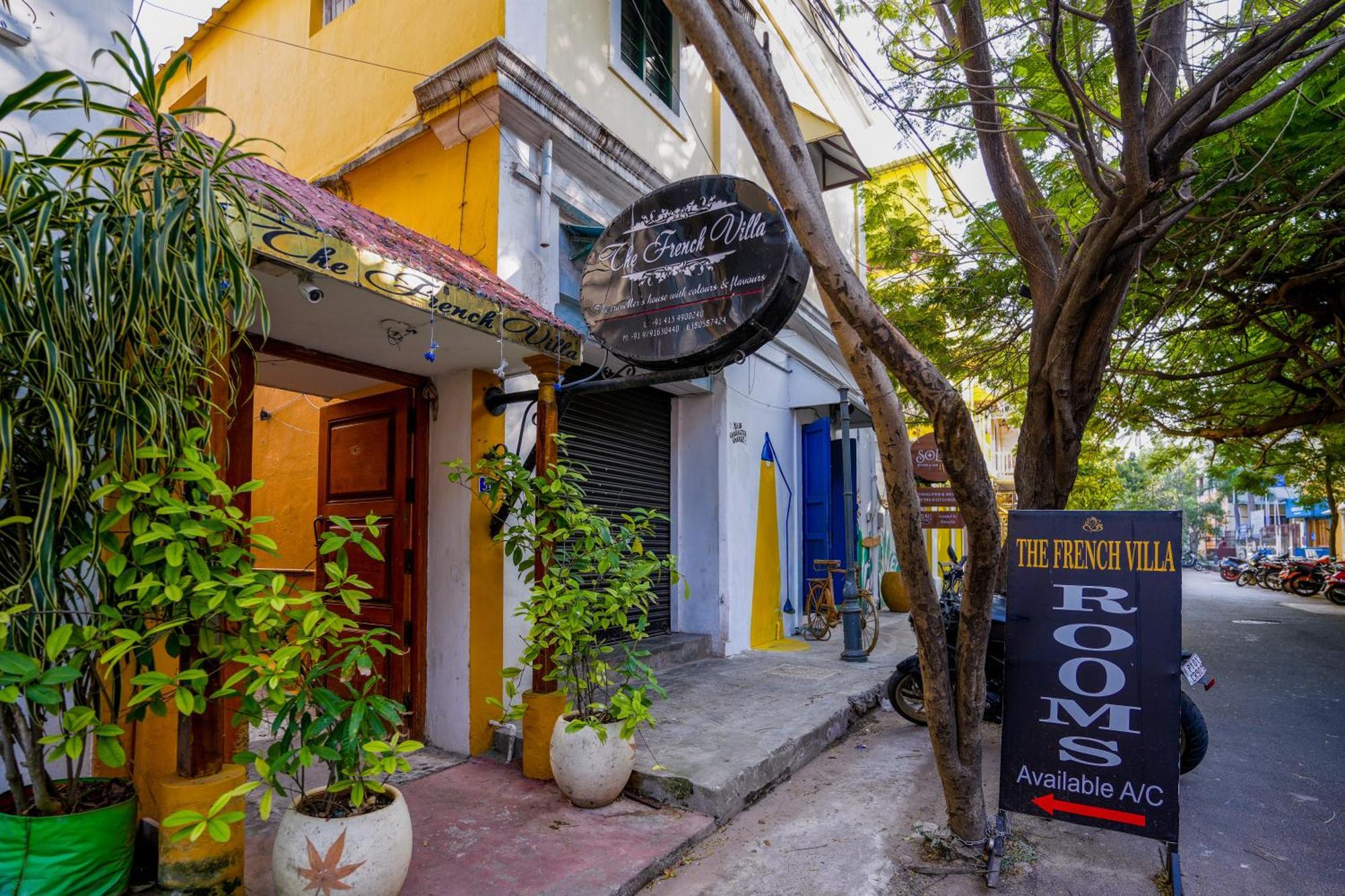 French Villa Pondicherry Eksteriør bilde