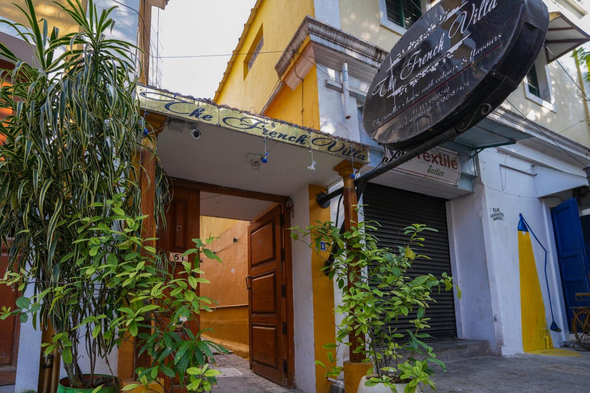 French Villa Pondicherry Eksteriør bilde